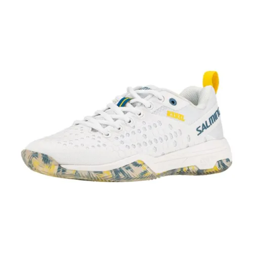 Salming Rebel Sneakers Weiß Blau Gelb