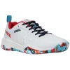 Salming Rebel Light Dazzle Damen Tennisschuh WeiÃ Rot Blau