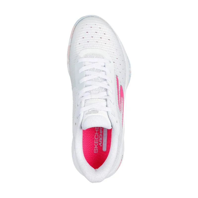 Skechers Viper Court Pro 2.0 Weiße Damenschuhe