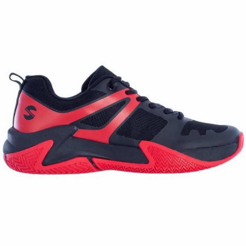 Tênis Softee Rotatory Preto Vermelho