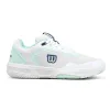 Wilson Courtglide weiße Aquamarine Damenschuhe