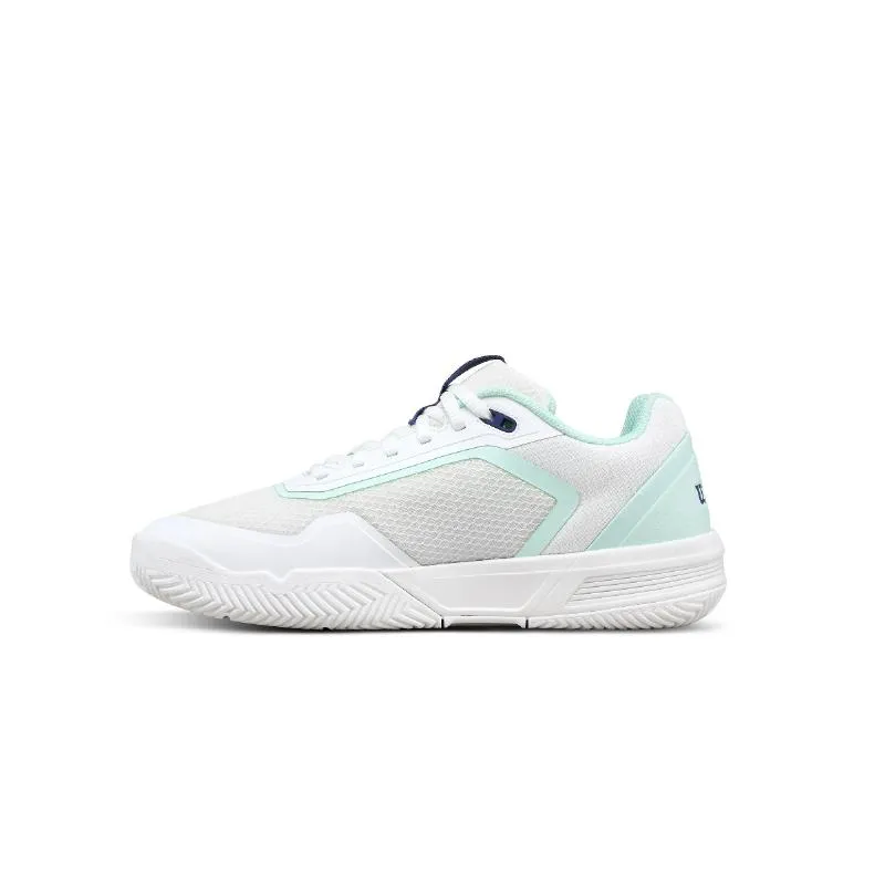 Wilson Courtglide weiße Aquamarine Damenschuhe