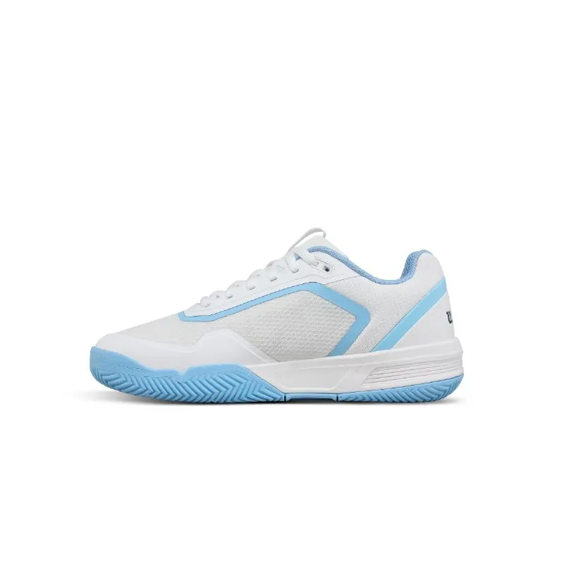 Wilson Courtglide weiße himmelblaue Damenschuhe