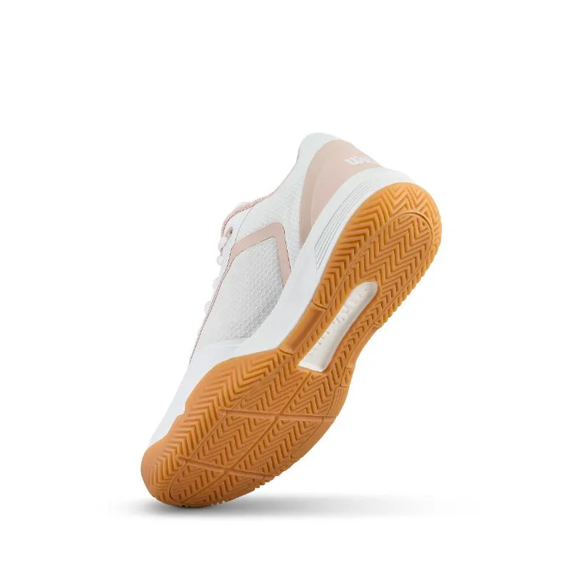 Wilson Courtglide weiße rosa Damenschuhe