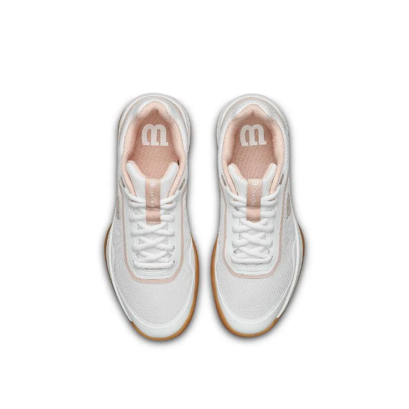 Wilson Courtglide weiße rosa Damenschuhe