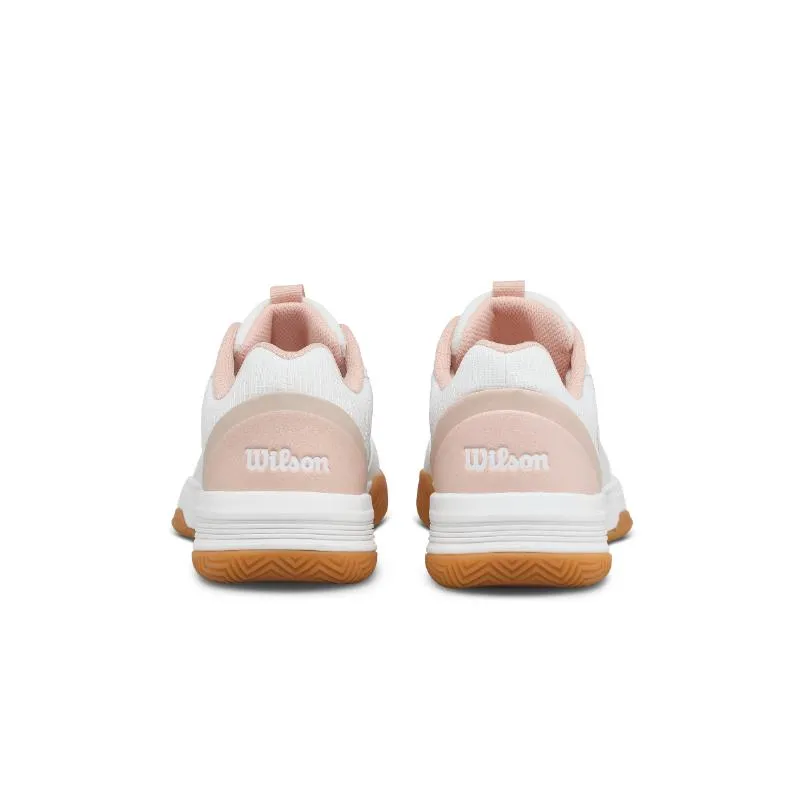 Wilson Courtglide weiße rosa Damenschuhe
