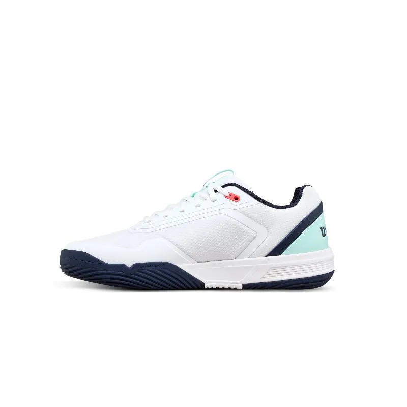 Wilson Courtglide Padel weiße Aquamarine Sneakers