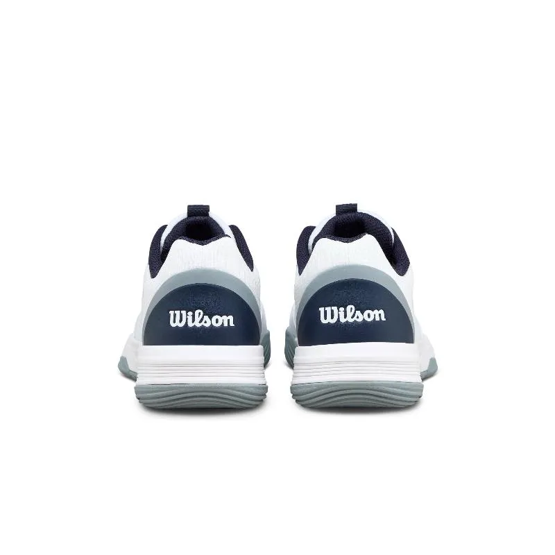 Wilson Courtglide Padel weiße marineblaue Sneaker