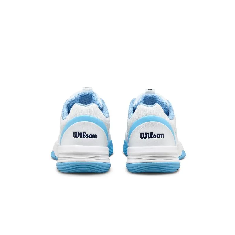 Wilson Courtglide Padel Weißblaue Damenschuhe