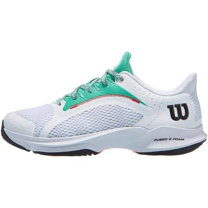 Wilson Hurakn 2.0 Weiße turkis Damen Sneakers