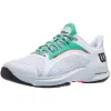 Wilson Hurakn 2.0 Weiße turkis Damen Sneakers