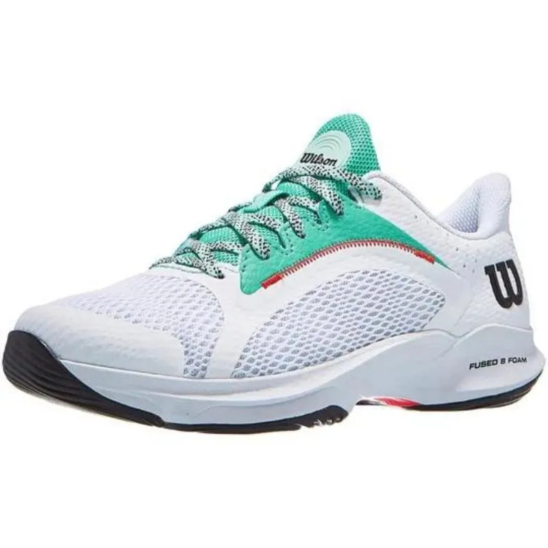 Wilson Hurakn 2.0 Weiße turkis Damen Sneakers