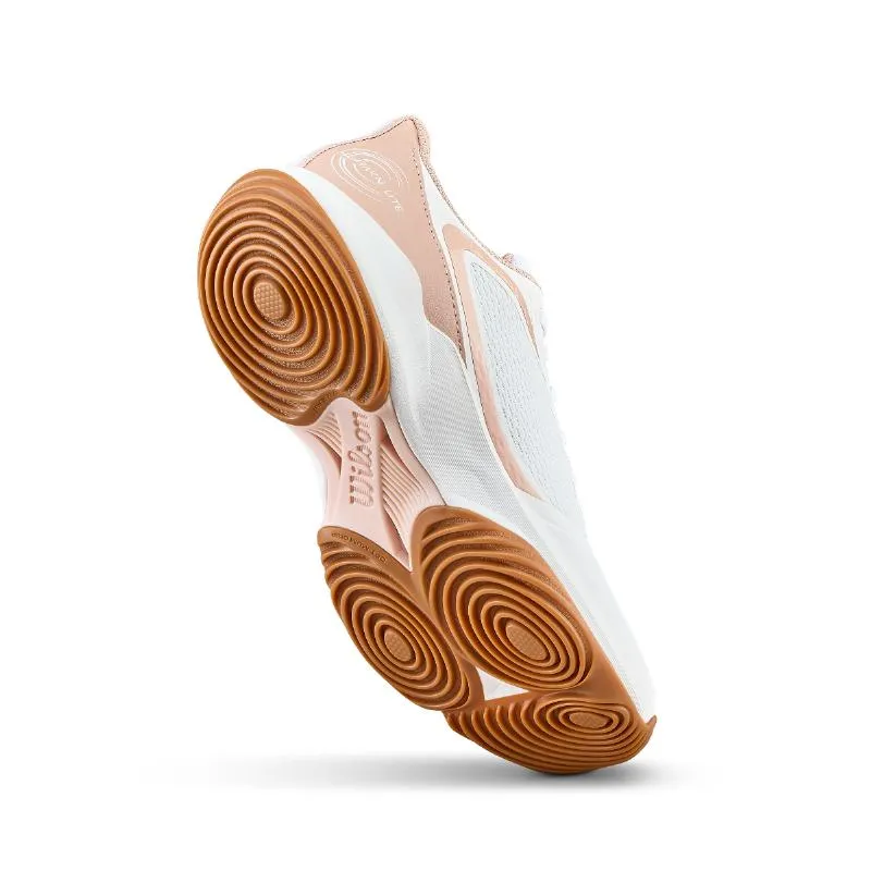 Wilson Hurakn Lite weiße rosa Damenschuhe