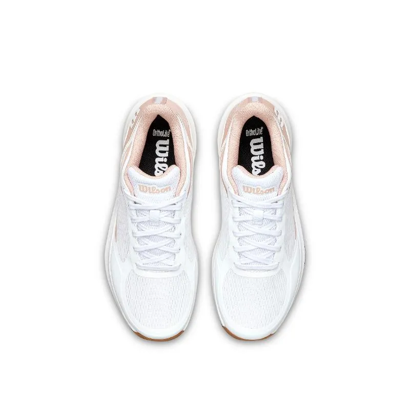 Wilson Hurakn Lite weiße rosa Damenschuhe