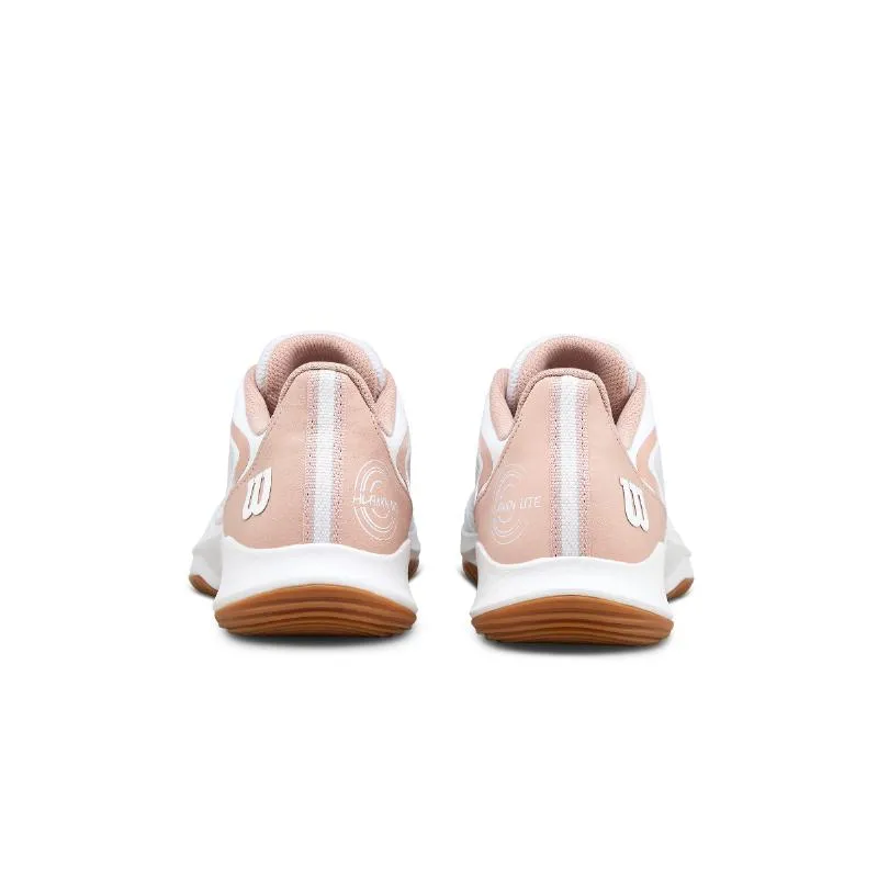 Wilson Hurakn Lite weiße rosa Damenschuhe