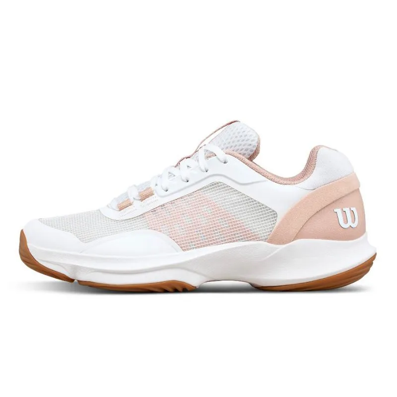 Wilson Hurakn Pro V2 Weiße Pink Damenschuhe