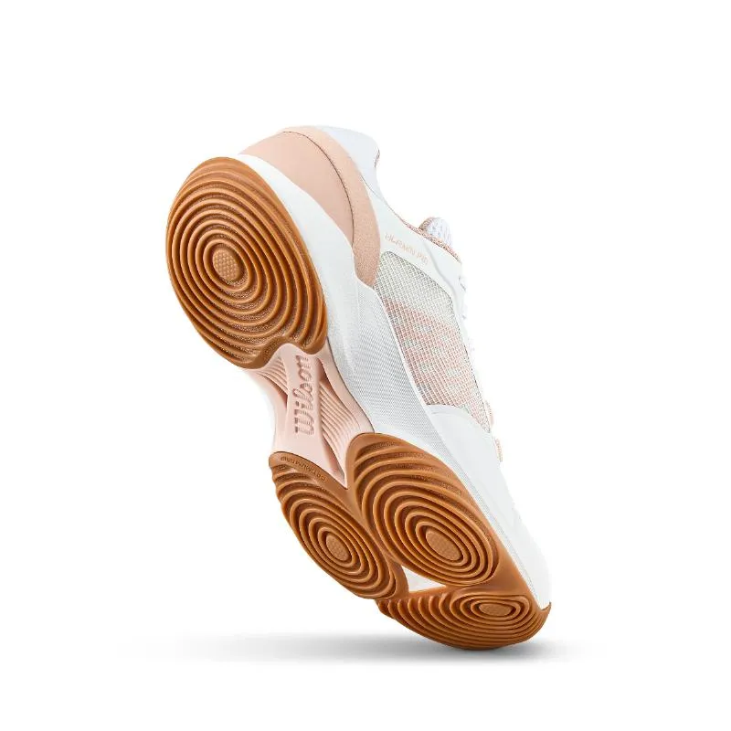 Wilson Hurakn Pro V2 Weiße Pink Damenschuhe