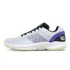 Wilson Hurakn Pro V2 Graue Schwarze Lila Sneaker