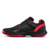 Wilson Hurakn Pro V2 Schwarze Rot-Weiß-Sneaker