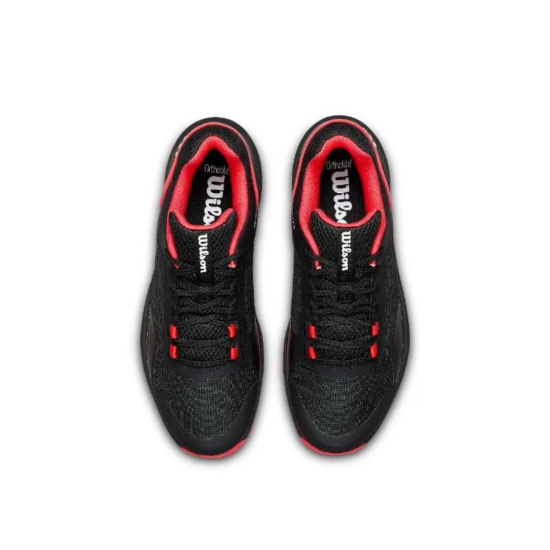 Wilson Hurakn Pro V2 Schwarze Rot-Weiß-Sneaker