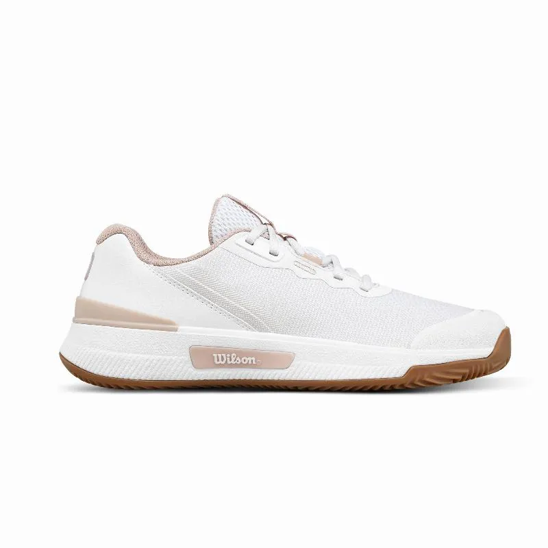 Tênis femininos Wilson Intrigue Pro Clay White Pink
