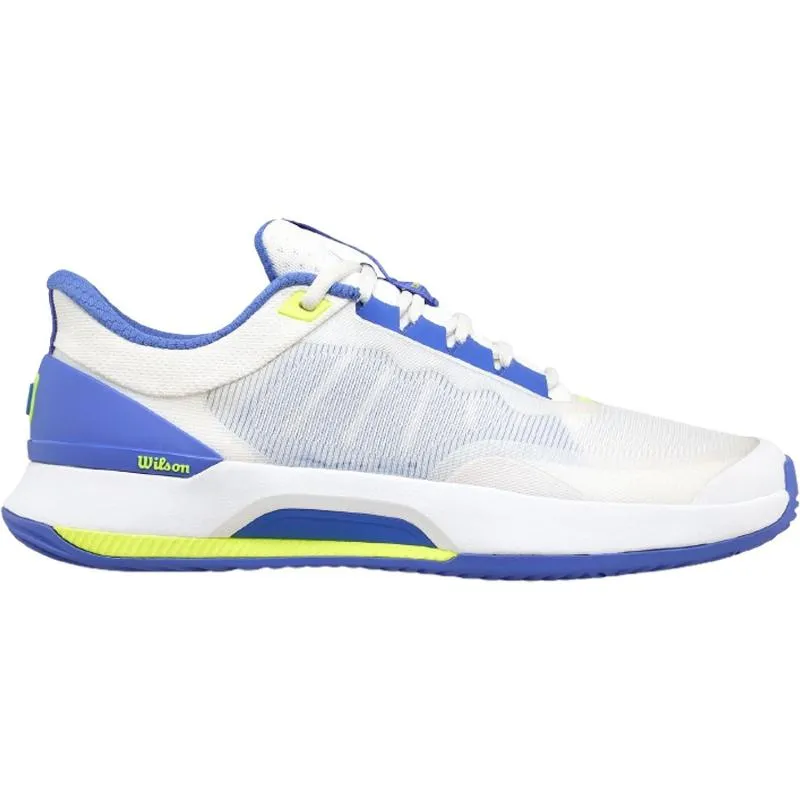Tênis Wilson Intrigue Tour Padel Branco Azul Feminino