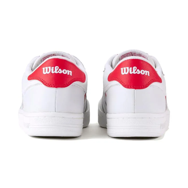 Wilson Pro Staff 87 Mesh WeiÃ Rot Sneaker