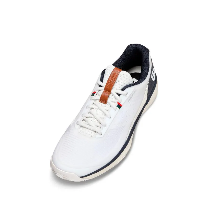 Wilson Rush Lite 5 Clay White Sneakers