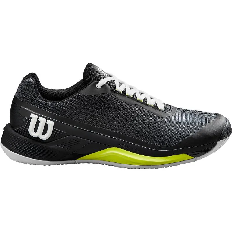 Wilson Rush Pro 4.0 Sandplatzschuhe Schwarz WeiÃ Gelb