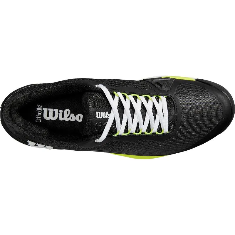 Wilson Rush Pro 4.0 Sandplatzschuhe Schwarz WeiÃ Gelb
