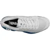 Wilson Rush Pro 4.5 Sandplatz WeiÃ Blau Damen Sneaker