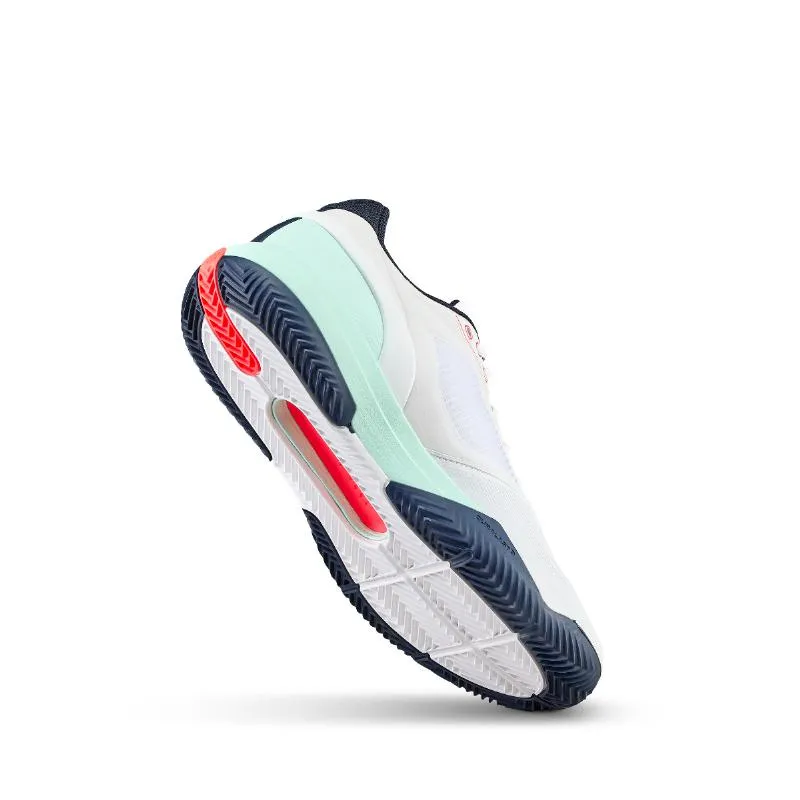 Wilson Rush Pro 5 Clay White Aquamarine Sneakers