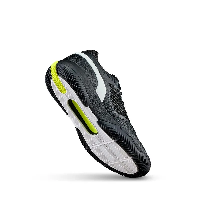 Wilson Rush Pro 5 Clay Schwarze Weiße Sneakers