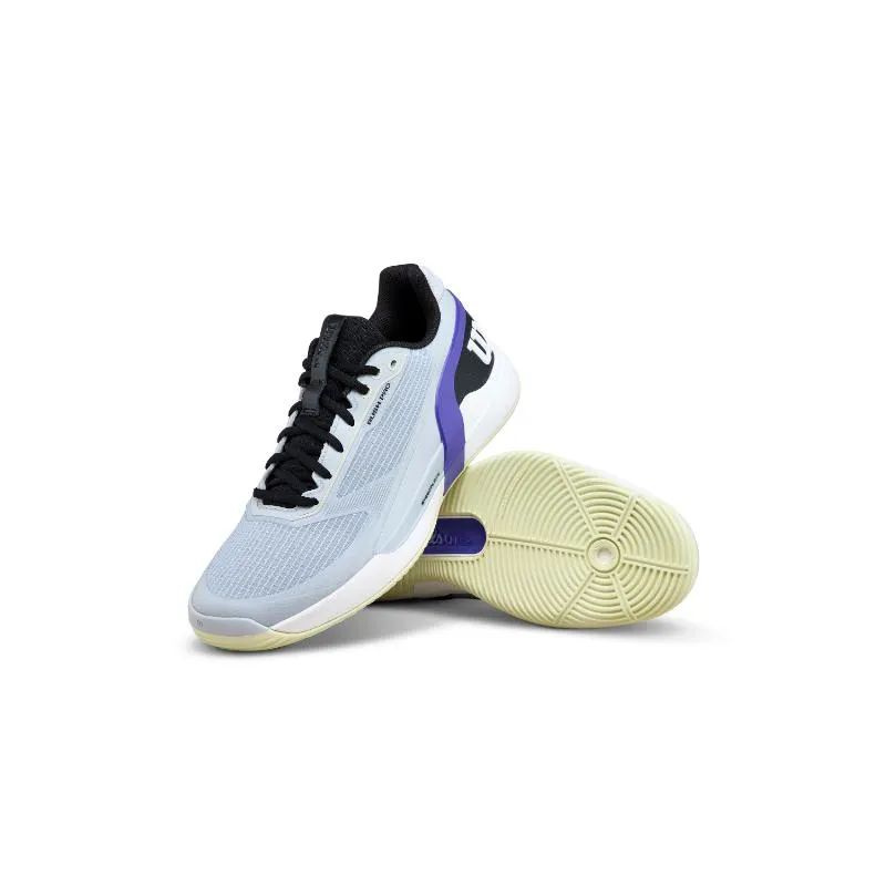 Wilson Rush Pro 5 Padel Gray Lila Sneakers