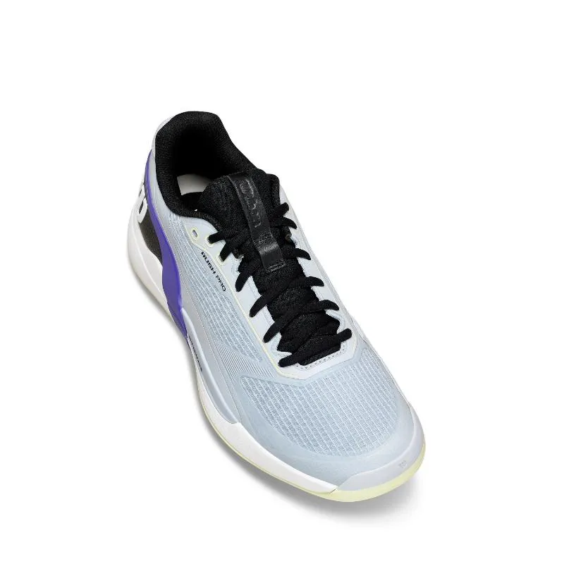 Wilson Rush Pro 5 Padel Gray Lila Sneakers