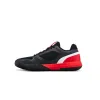 Wilson Rush Pro 5 Padel Schwarze Rote Turnschuhe
