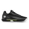 Wilson Rush Pro 5 Tour Ton-Schwarze Sneakers