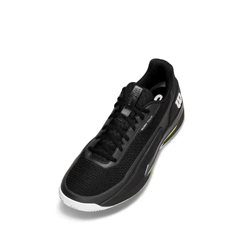 Wilson Rush Pro 5 Tour Ton-Schwarze Sneakers