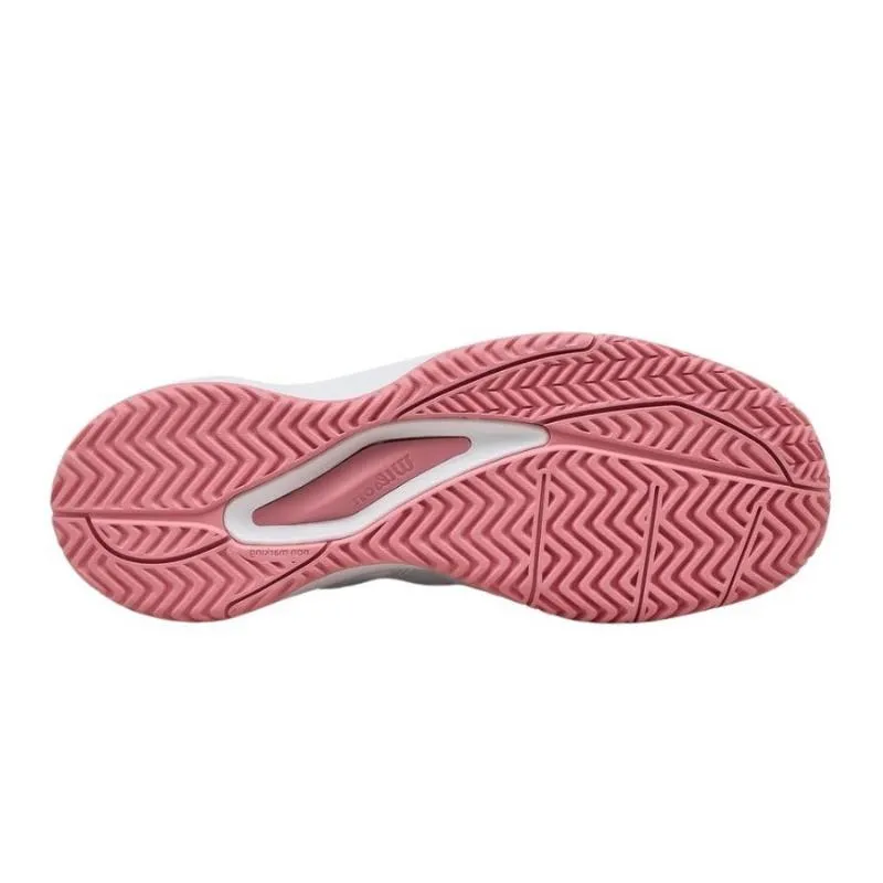 Tênis Júnior Wilson Rush Pro Ace Branco Rosa