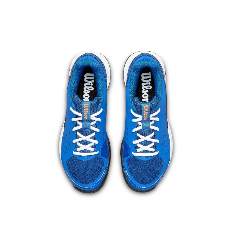 Wilson Rush Pro L Blue Orange Junior Sneakers