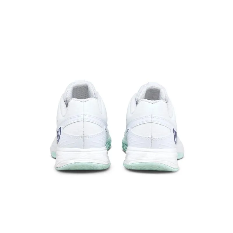 Wilson Rush Pro L weiße Aquamarine Junior Sneakers