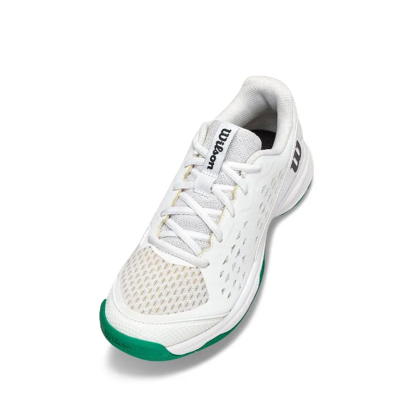 Wilson Rush Pro L Weißgrüne Junior Sneakers