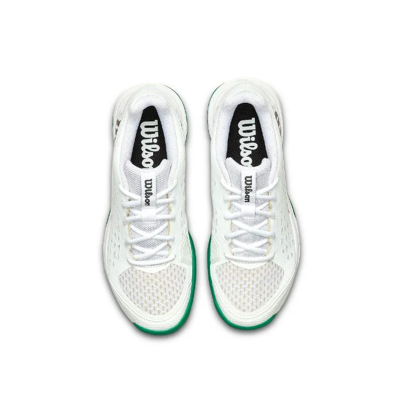 Wilson Rush Pro L Weißgrüne Junior Sneakers
