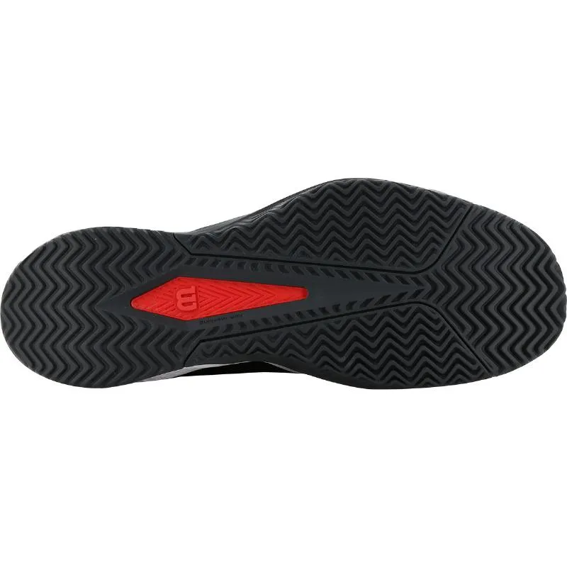 Wilson Rush Pro Lite Schuhe Schwarz Rot WeiÃ