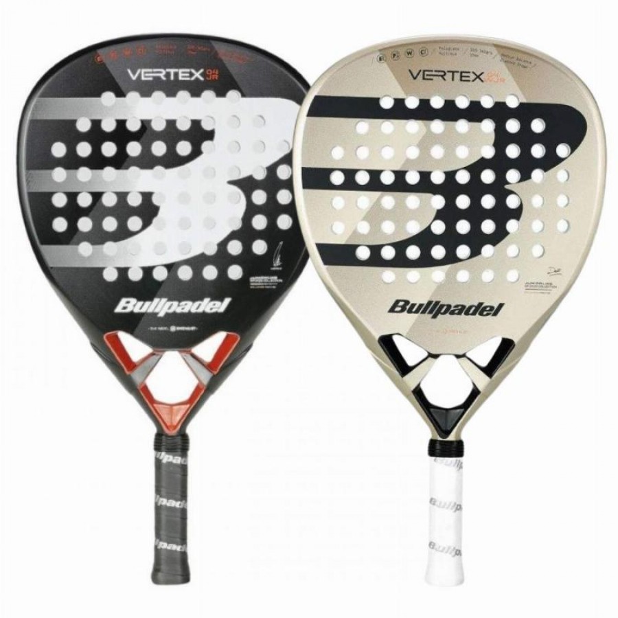 Pack Pala Bullpadel Tello Vertex 04 Junior 2025 y Pala Bullpadel Delfi Brea Vertex 04 Woman Junior 2025