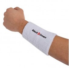 Munequeras Black Crown XXL Blanco 1 Unidad