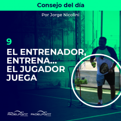 9. EL ENTRENADOR, ENTRENA.......EL JUGADOR, JUEGA