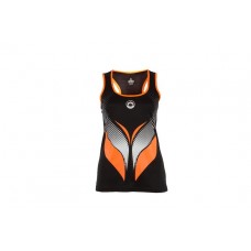 CAMISETA TIRANTES JHAYBER COMET NEGRO NARANJA CAMISETA TIRANTES JHAYBER COMET NEGRO NARANJA