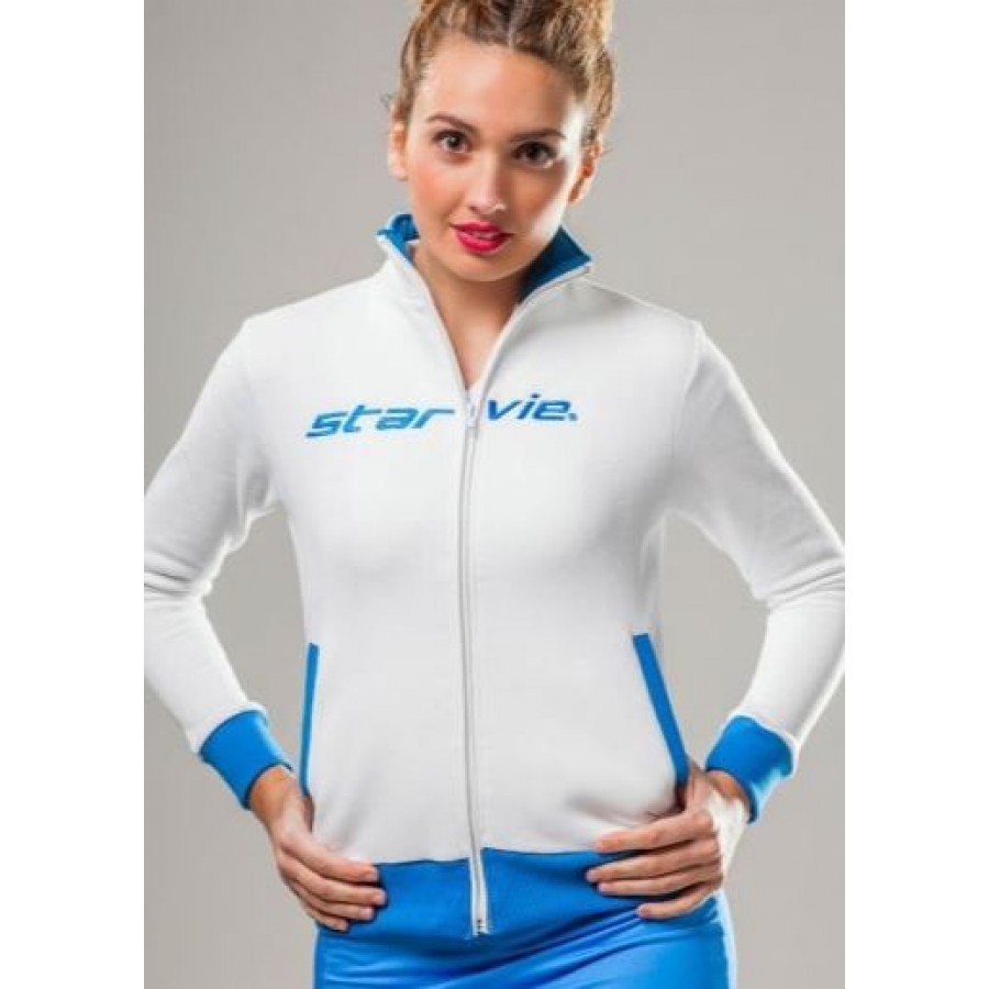 Jaqueta de remo STARVIE roupas poder branco azul