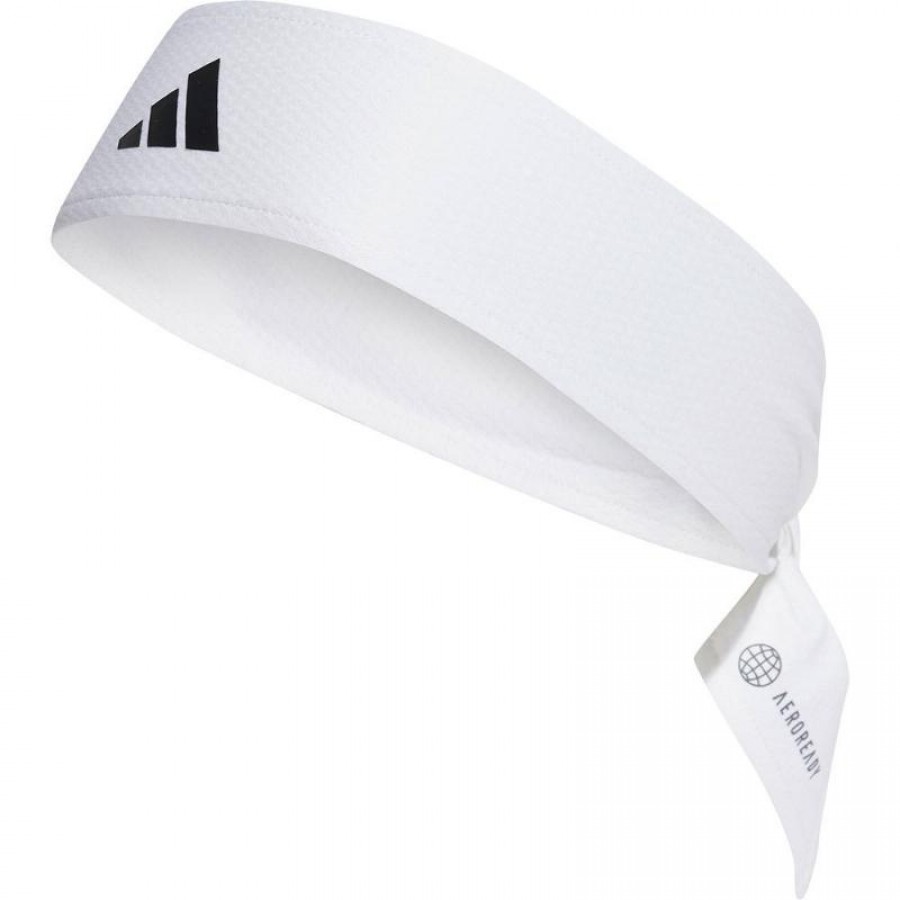 Bandana Adidas Aeroready Blanco Negro